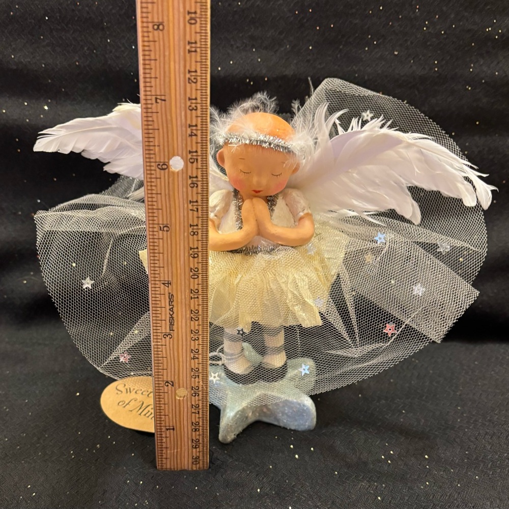 Silvestri Sweet Angel of Mine Praying Angel Figurine 2009 DEMDACO 8” w/Tag - Picture 6 of 16